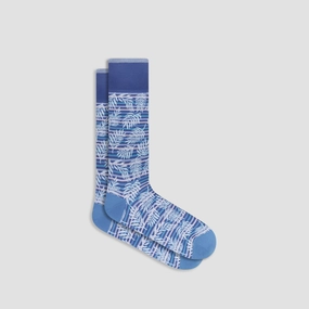 Palm Leaf Mid-Calf Socks