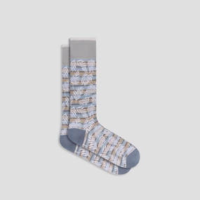 Palm Leaf Mid-Calf Socks