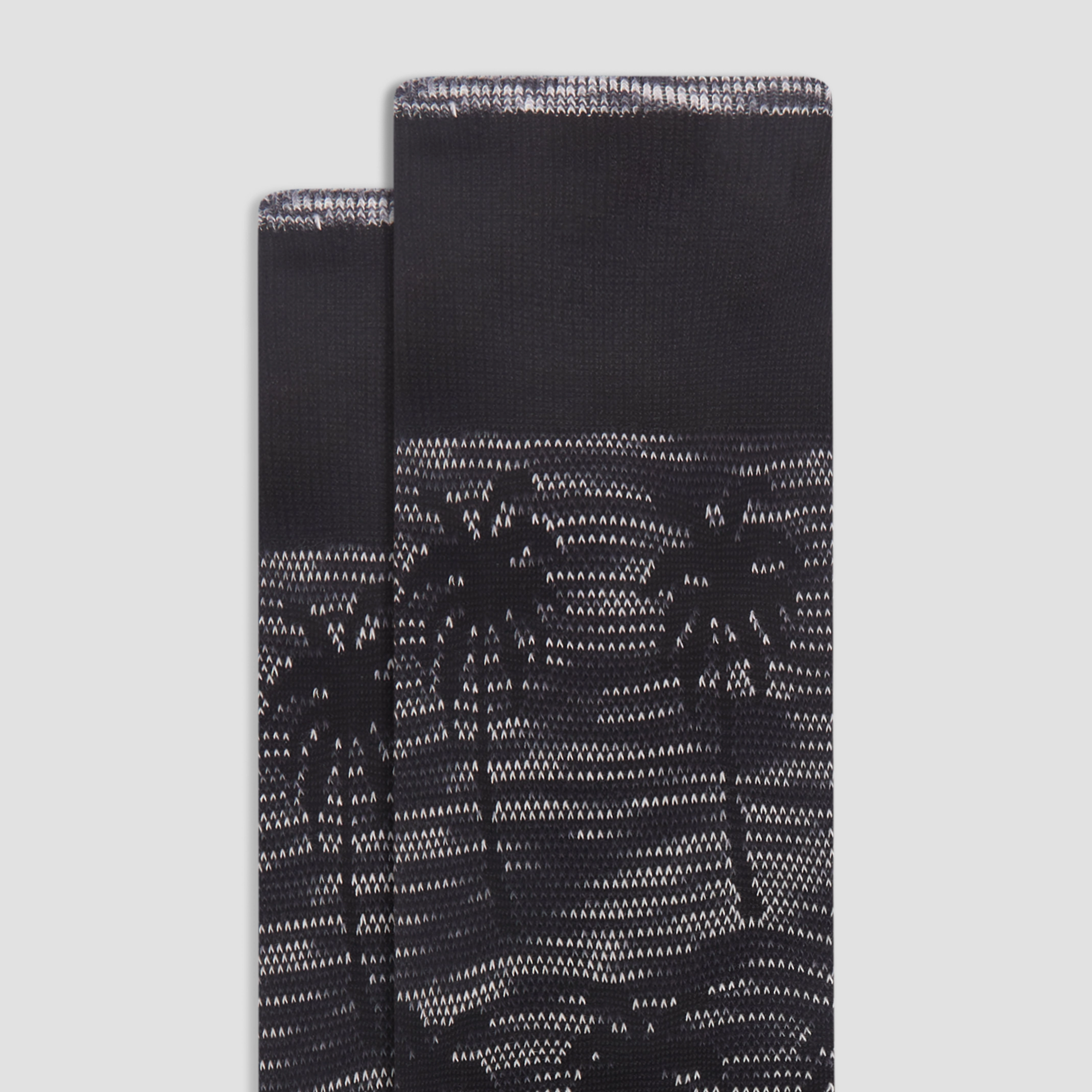 Palm Tree Melange Mid-Calf Socks