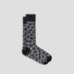 Palm Tree Mid-Calf Socks