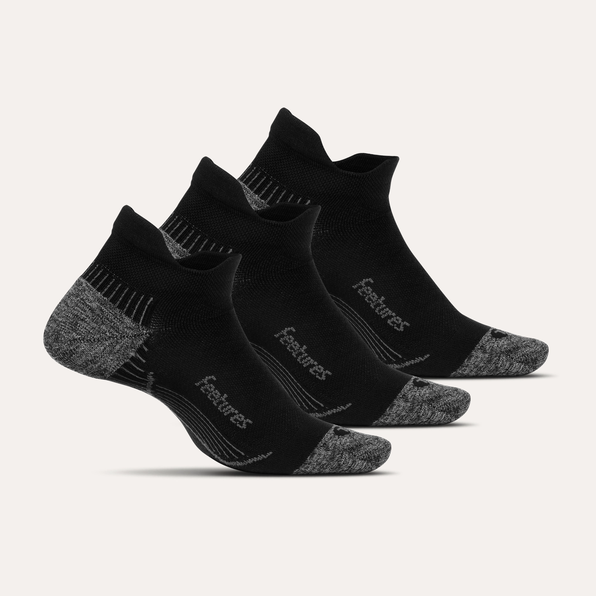 Plantar Fasciitis Relief Sock Light Cushion Tab 3 Pack