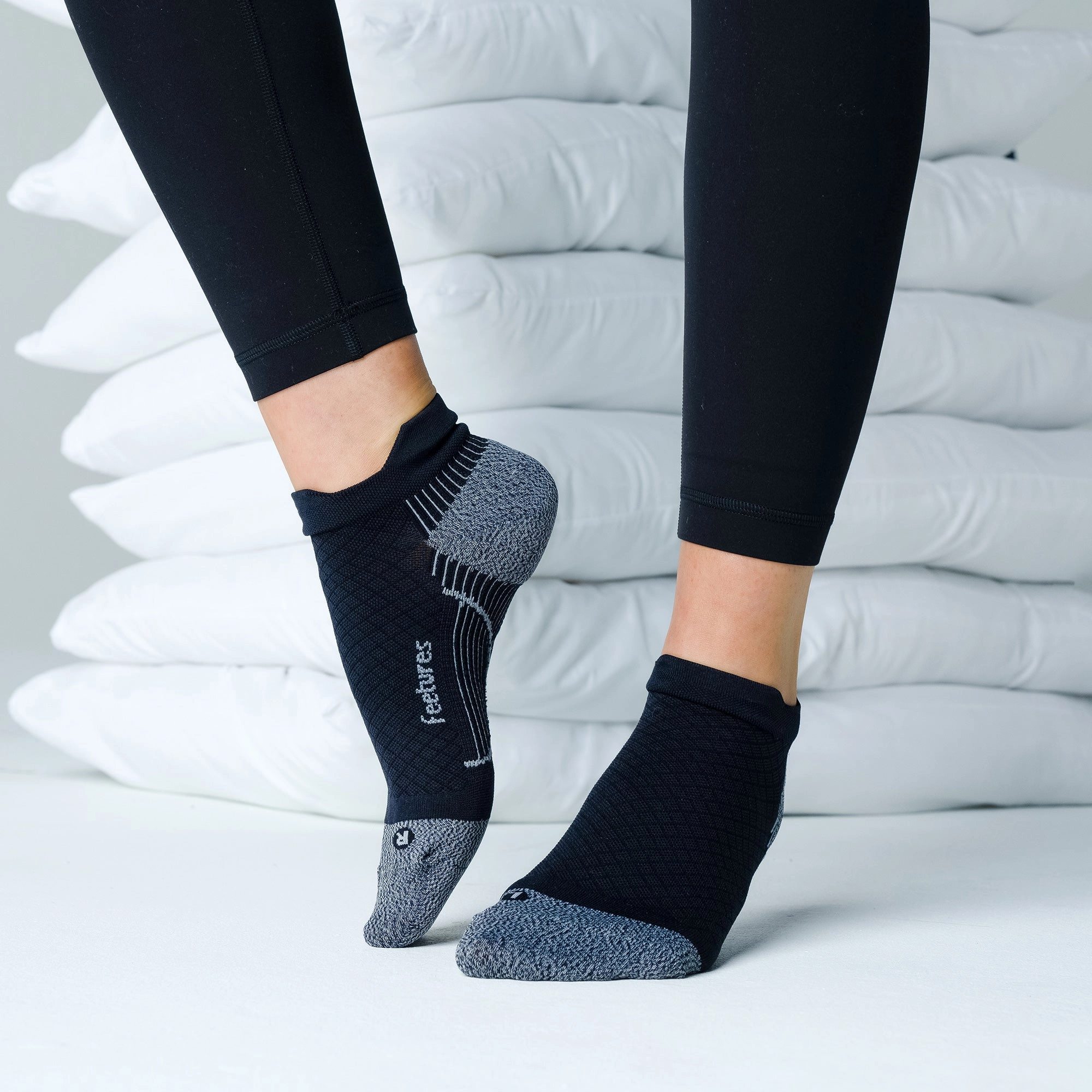 Plantar Fasciitis Relief Sock Light Cushion Tab 3 Pack