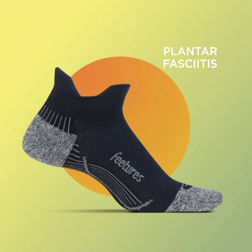 Plantar Fasciitis Relief Sock Light Cushion Tab 3 Pack