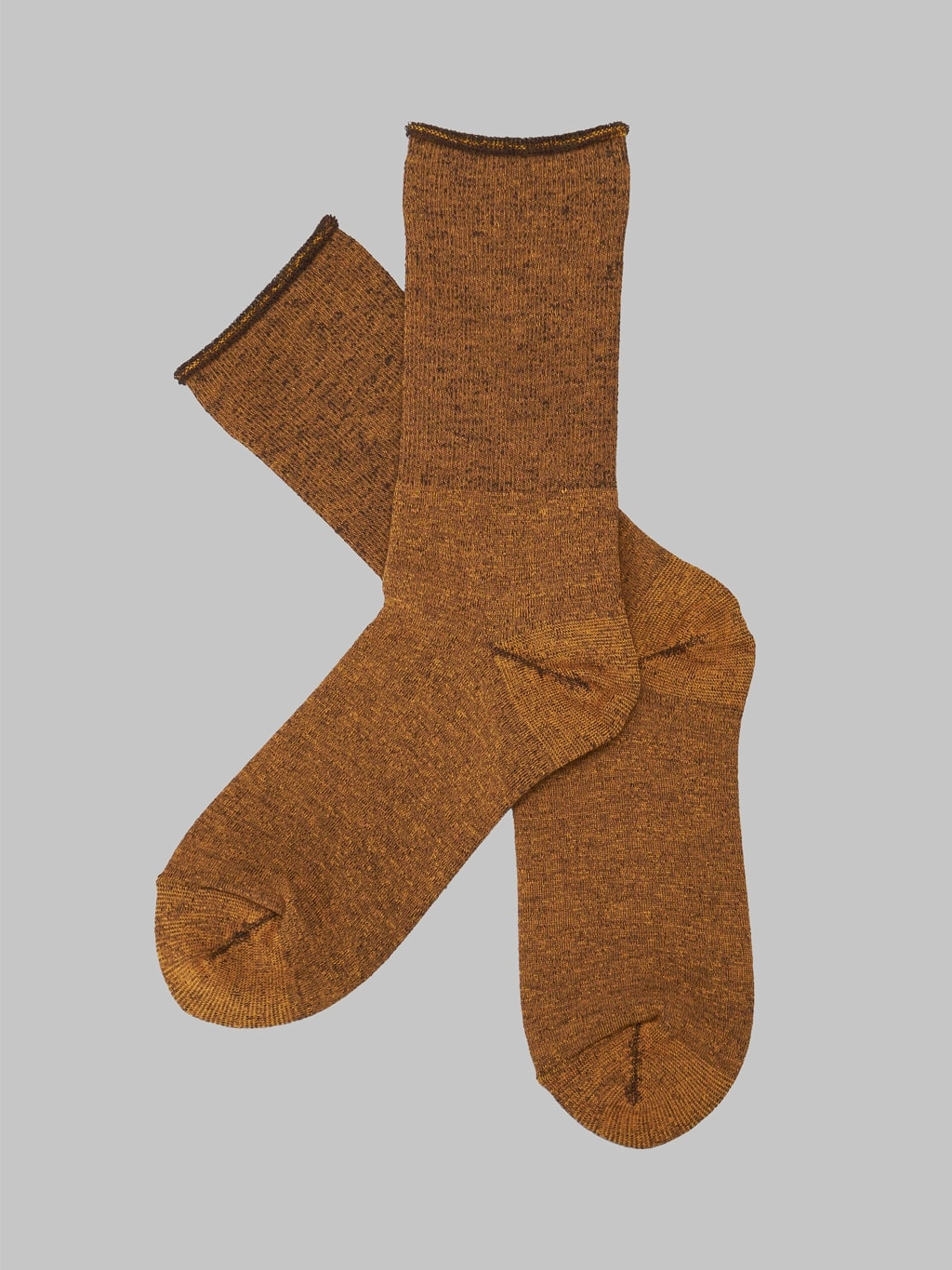 ROTOTO City Socks Yellow/Brown