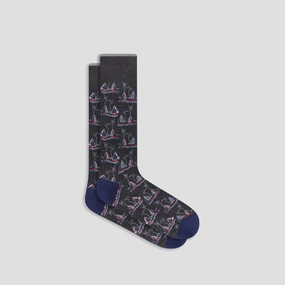 Sailboat Mid-Calf Socks