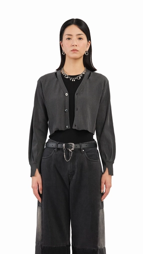 Sheer Knit Cardigan