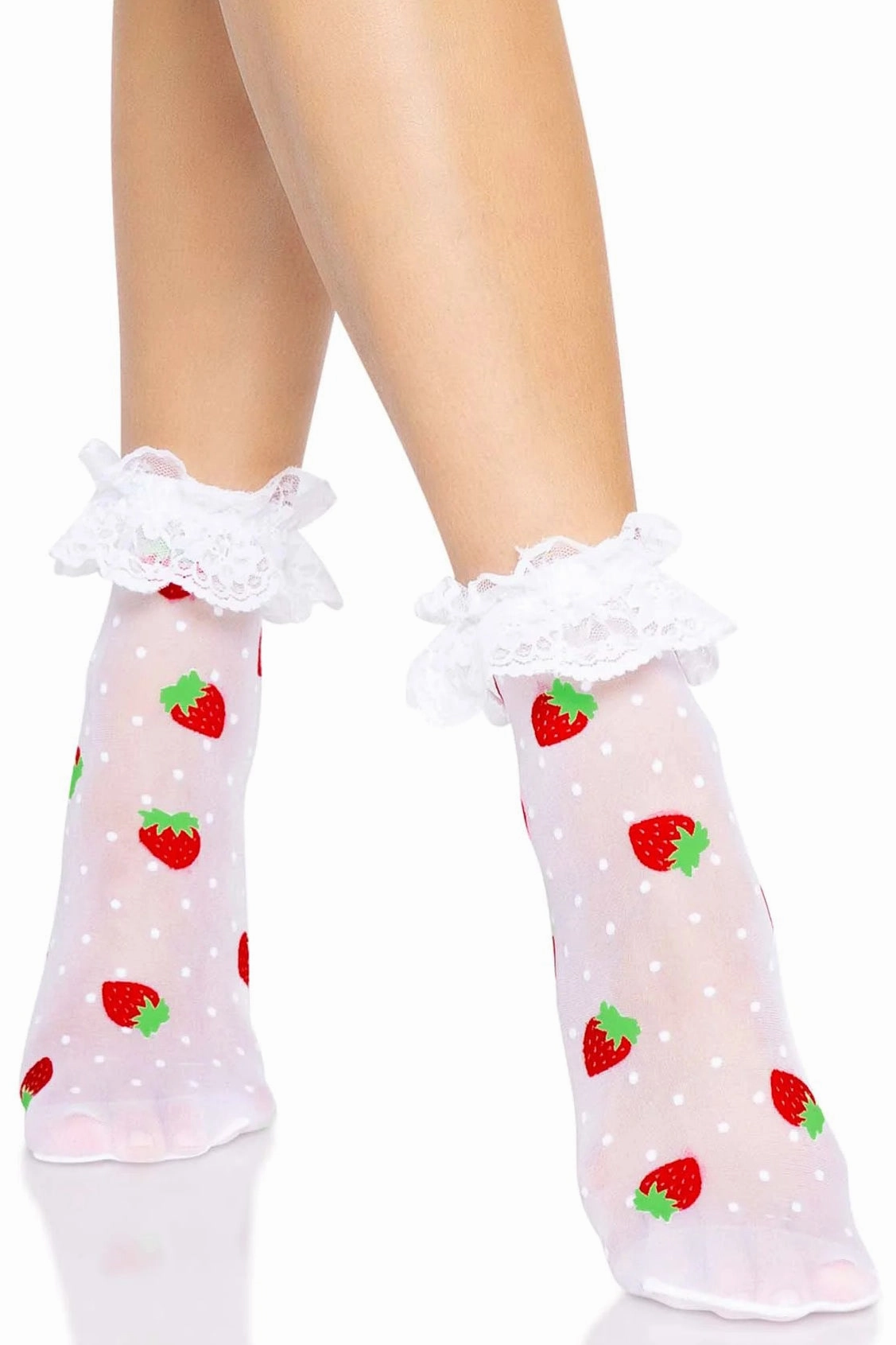 Strawberry Ankle Socks