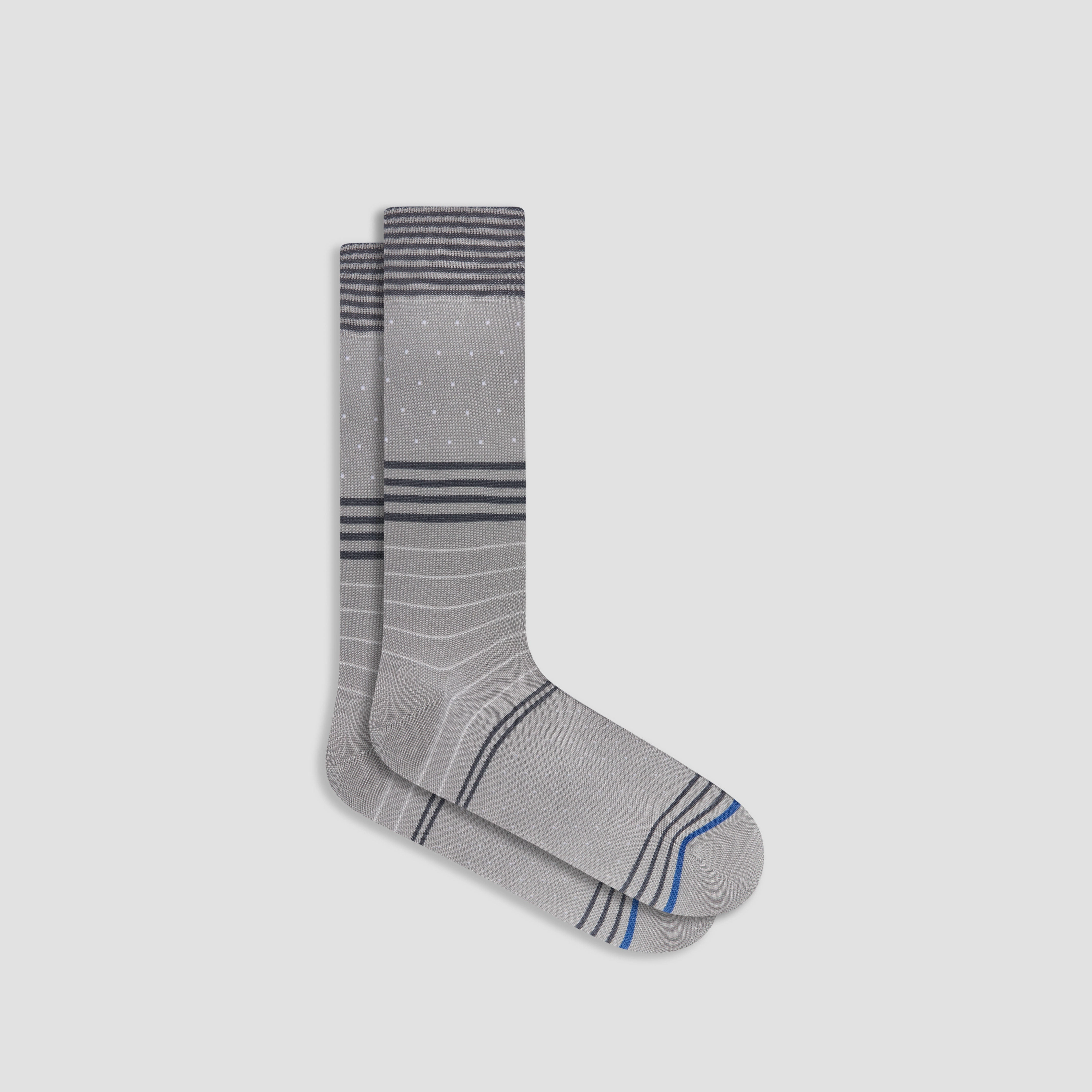 Stripe and Dot Mid-Calf Socks