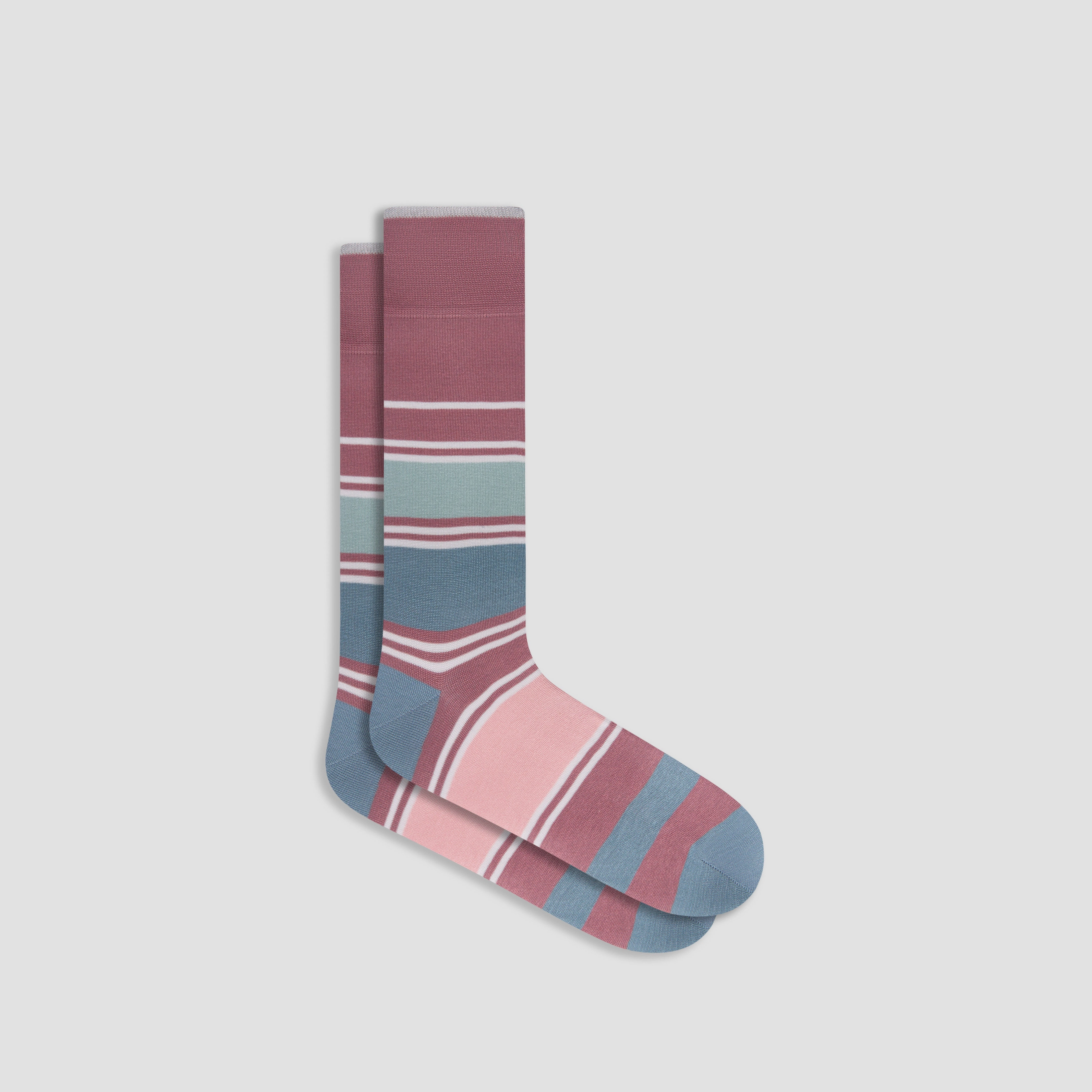 Striped Mid-Calf Socks