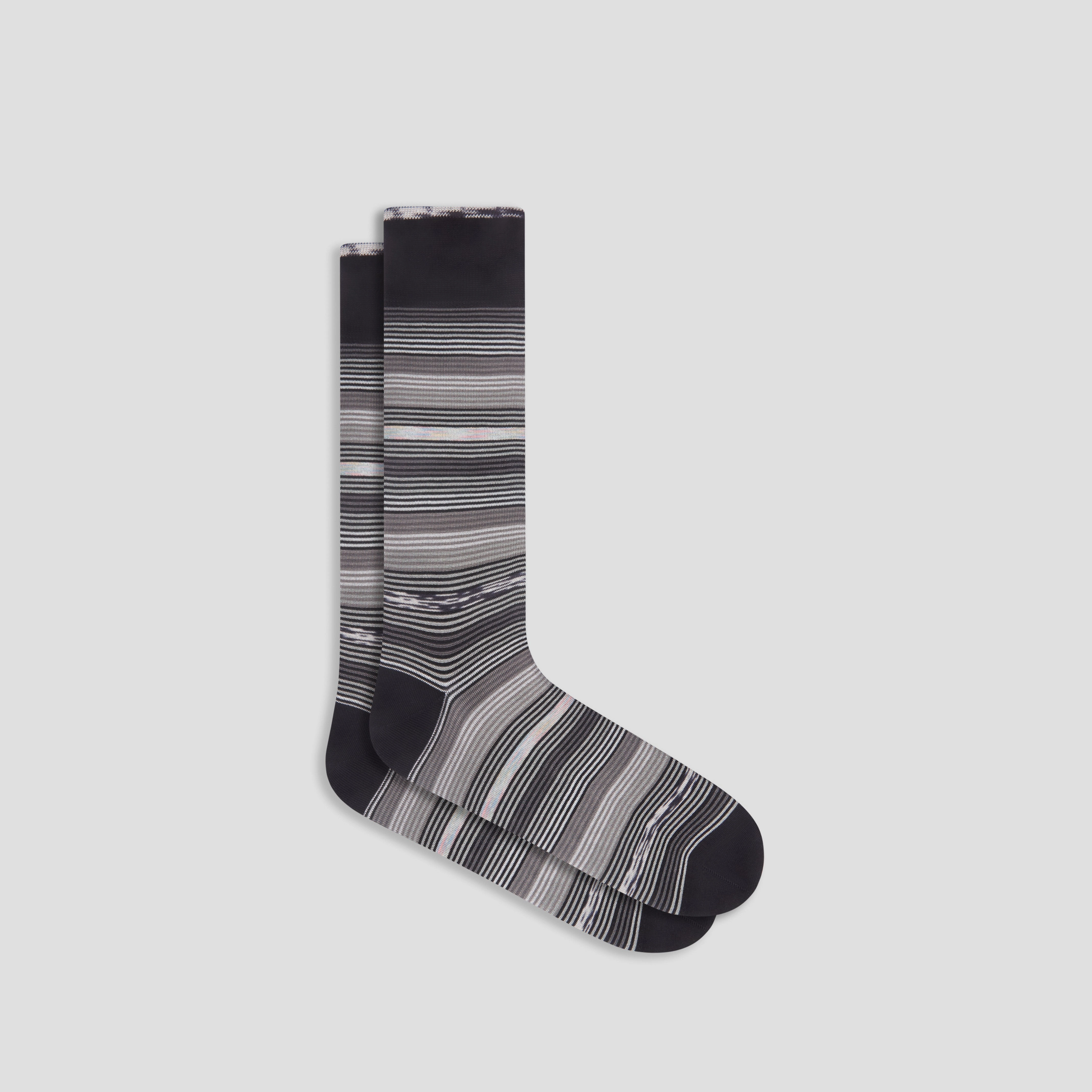 Striped Mid-Calf Socks