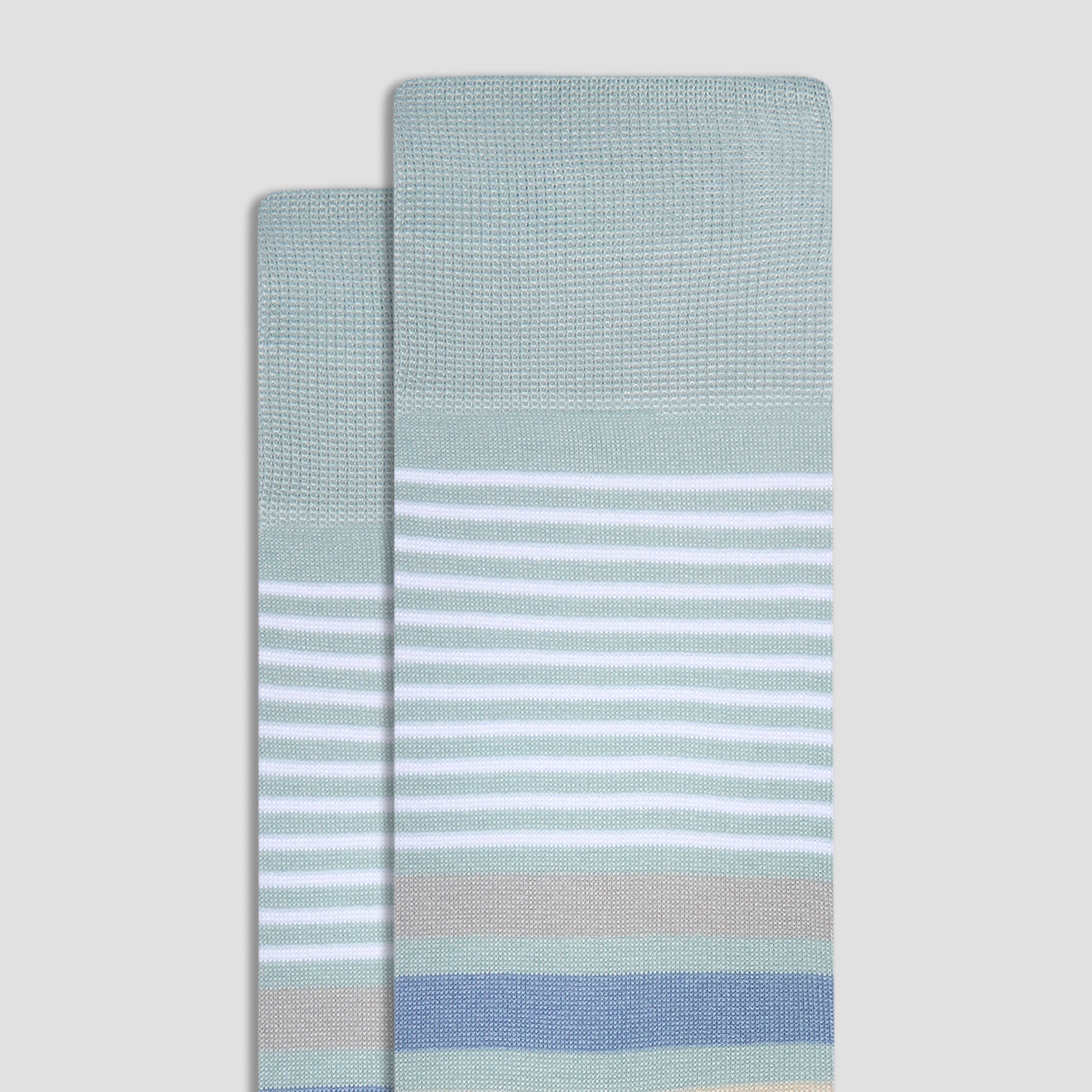 Striped Mid-Calf Socks