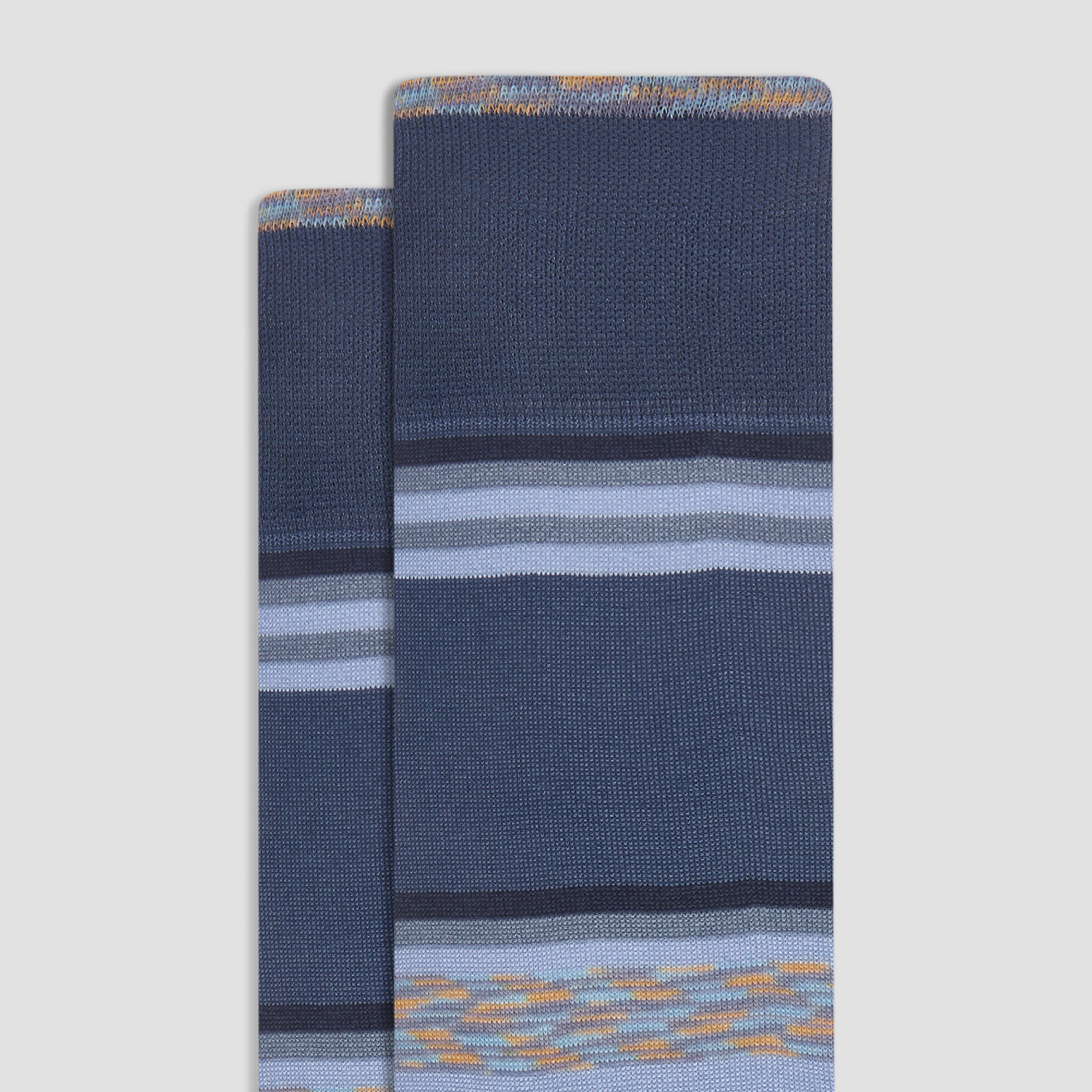Striped Mid-Calf Socks