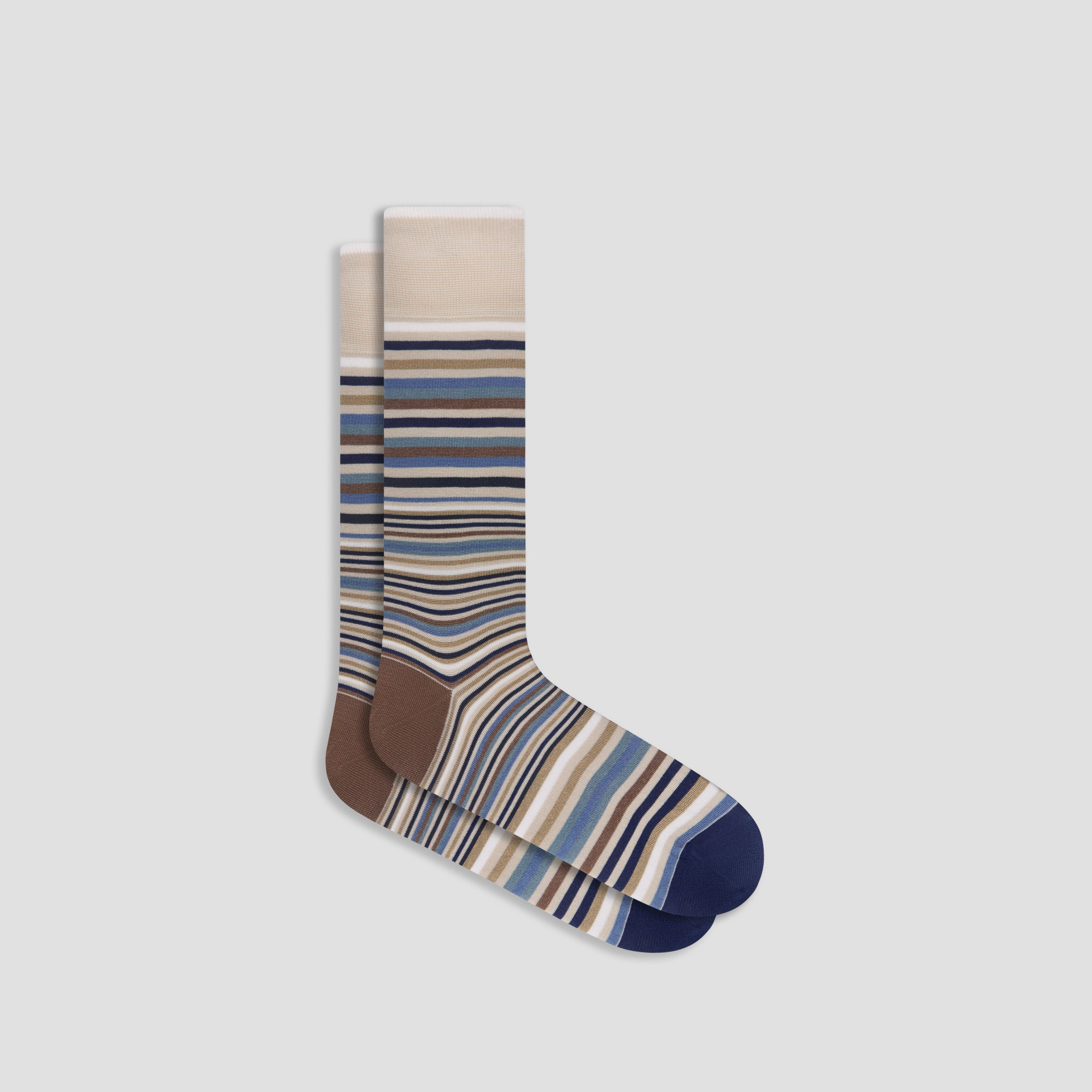 Striped Mid-Calf Socks