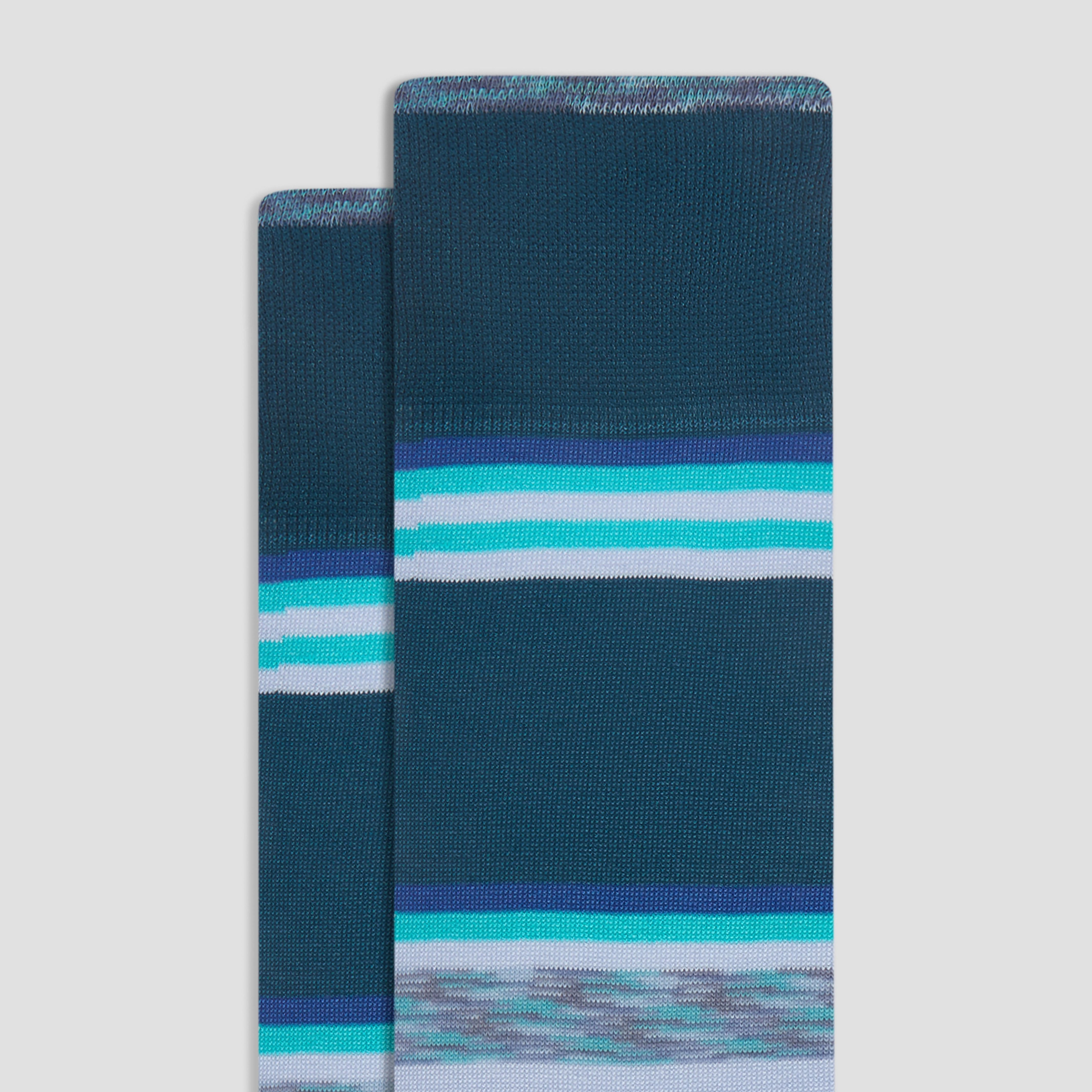 Striped Mid-Calf Socks