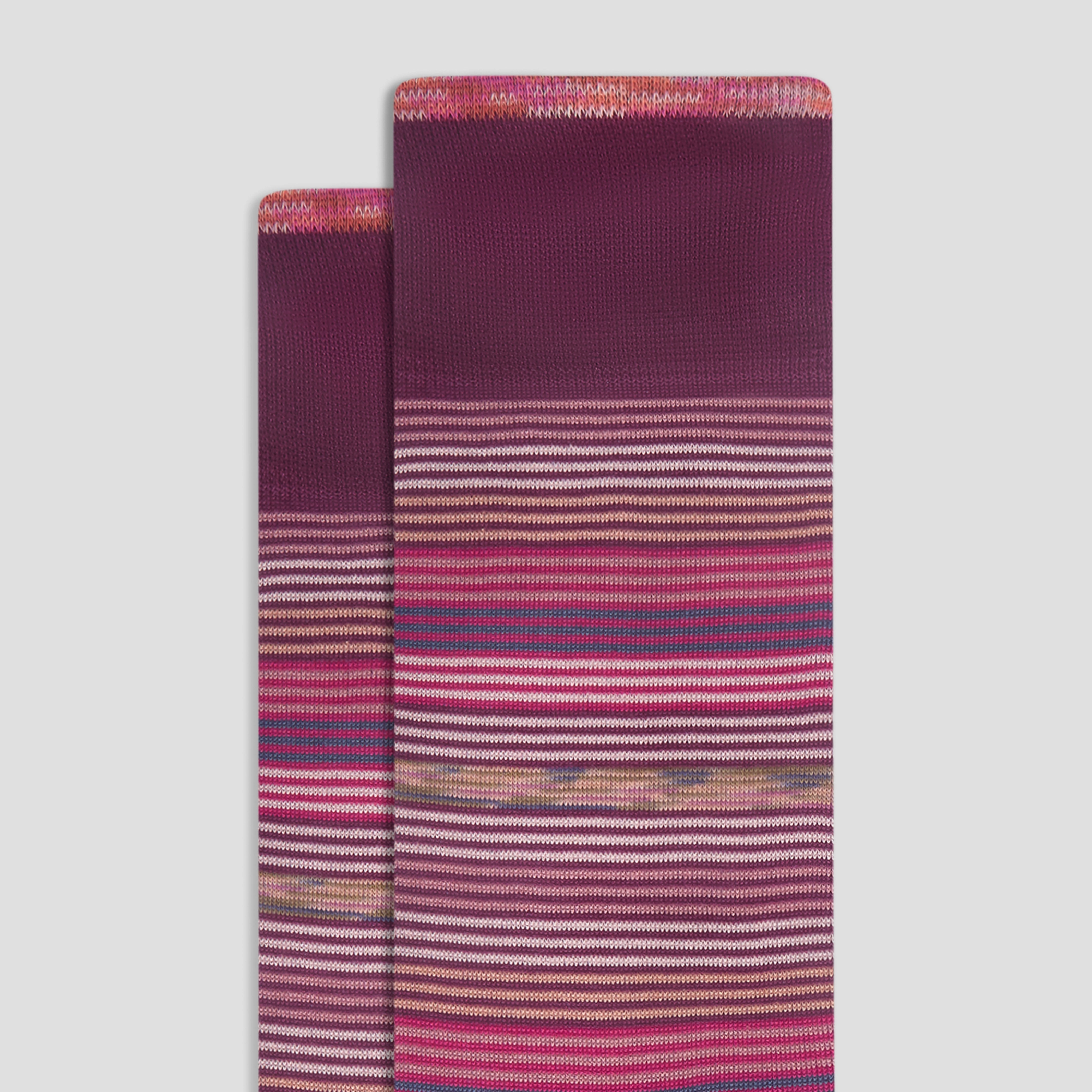 Striped Mid-Calf Socks