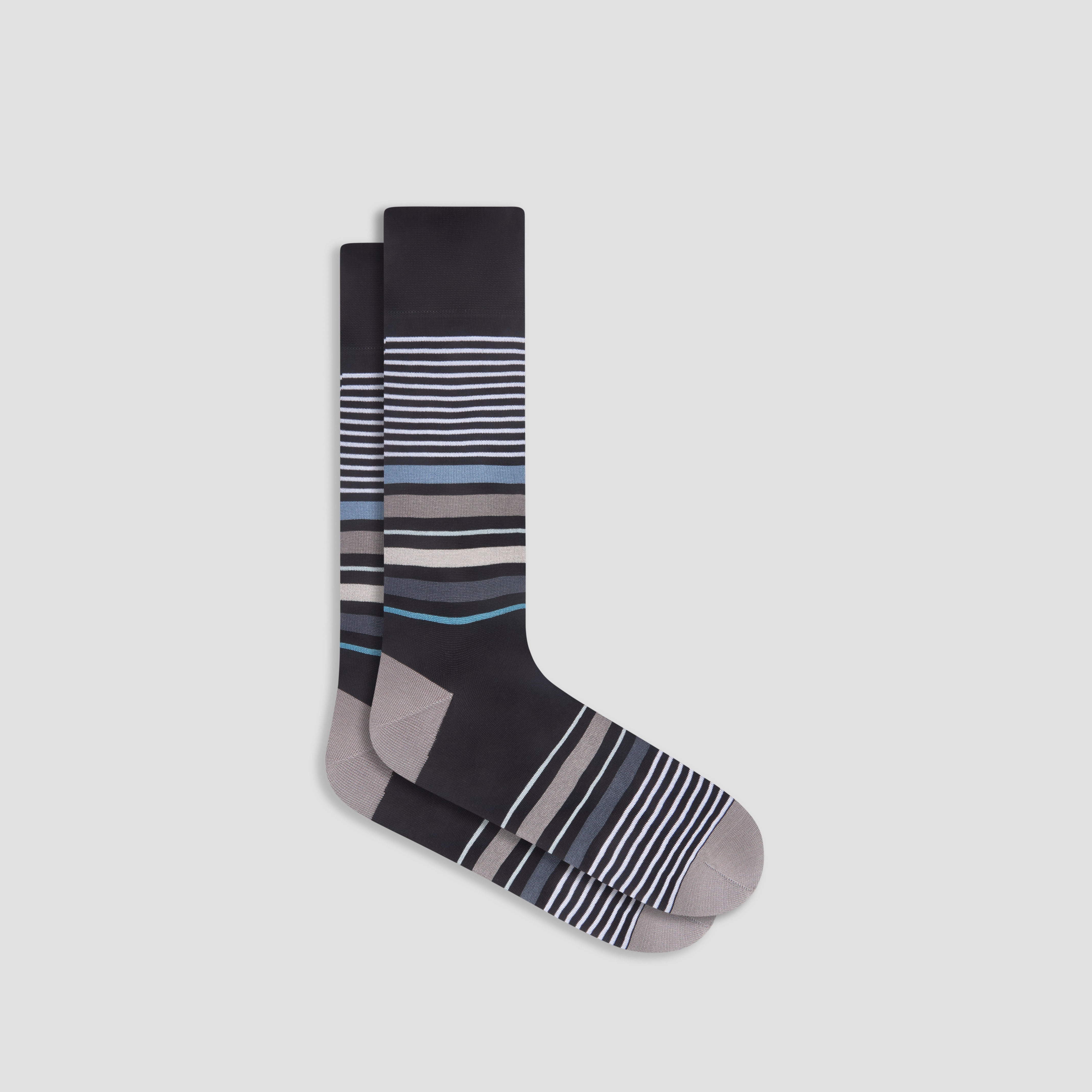 Striped Mid-Calf Socks