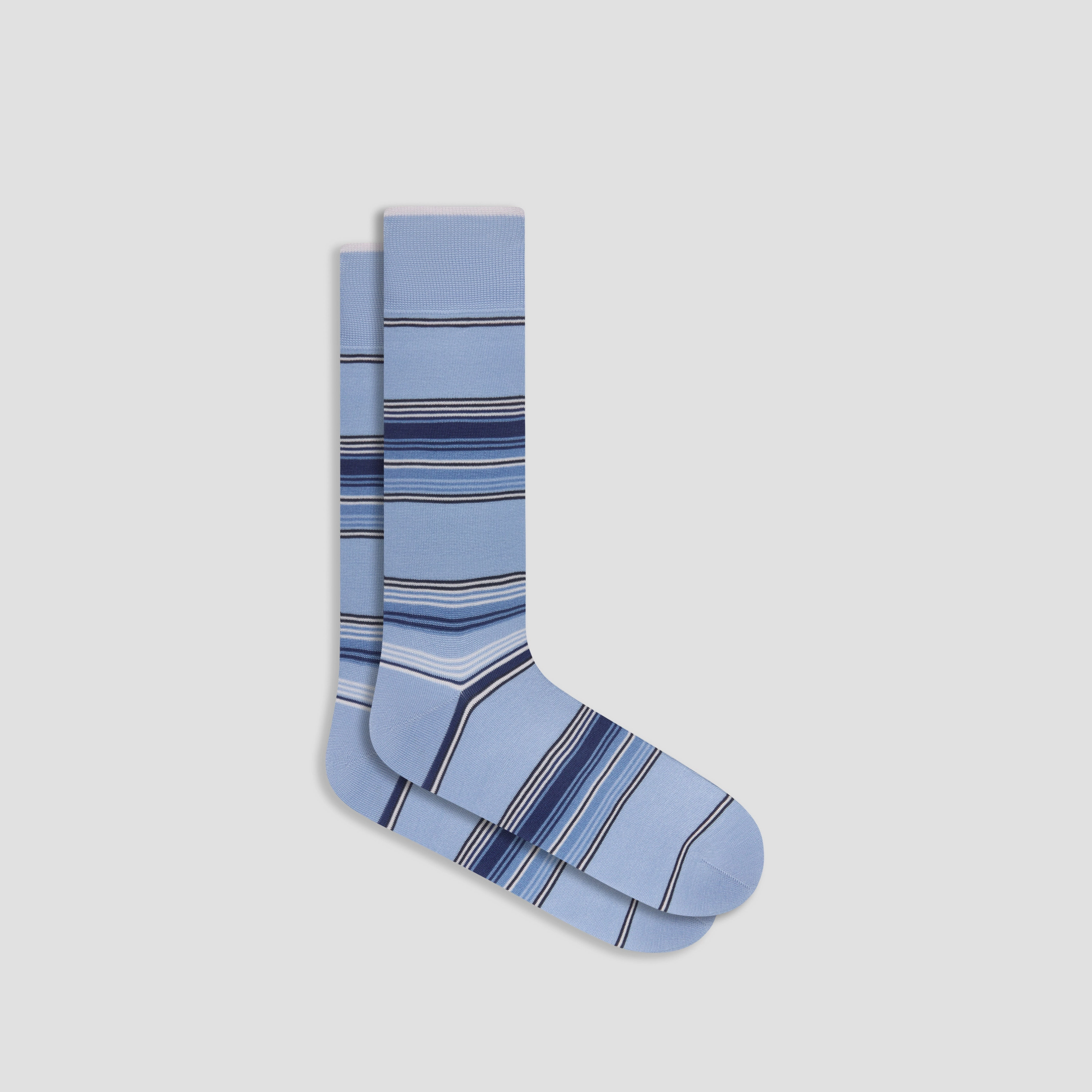 Striped Mid-Calf Socks