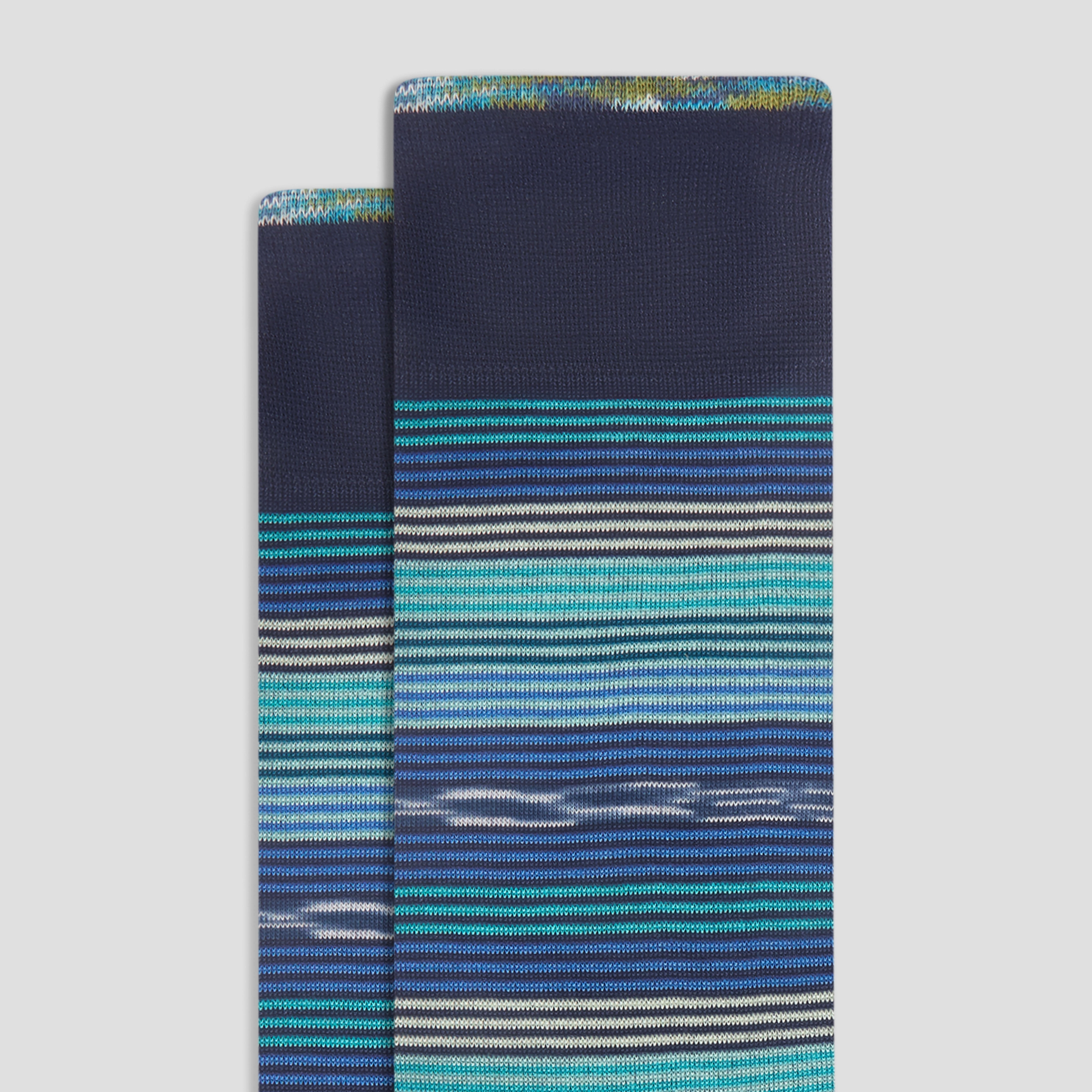 Striped Mid-Calf Socks