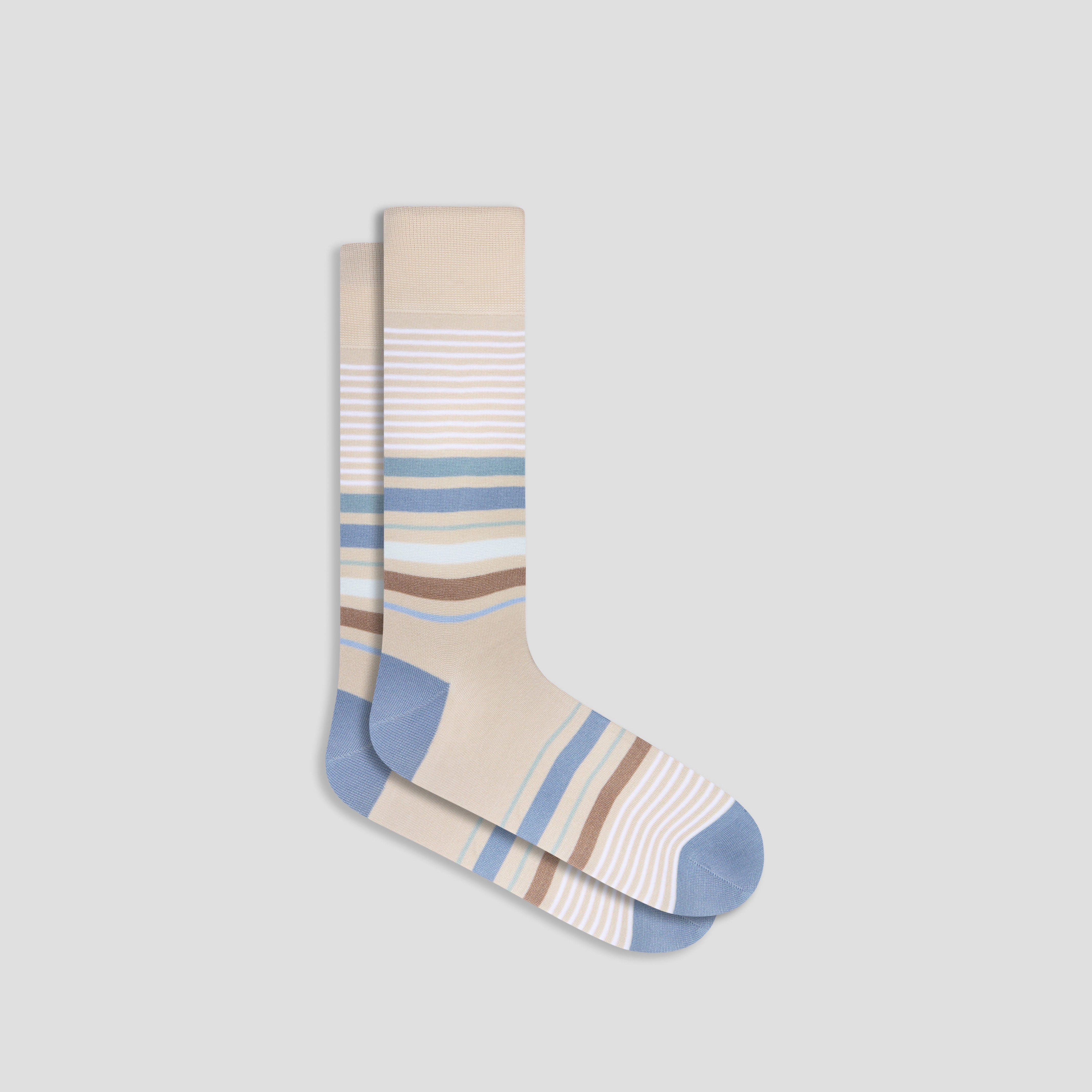 Striped Mid-Calf Socks