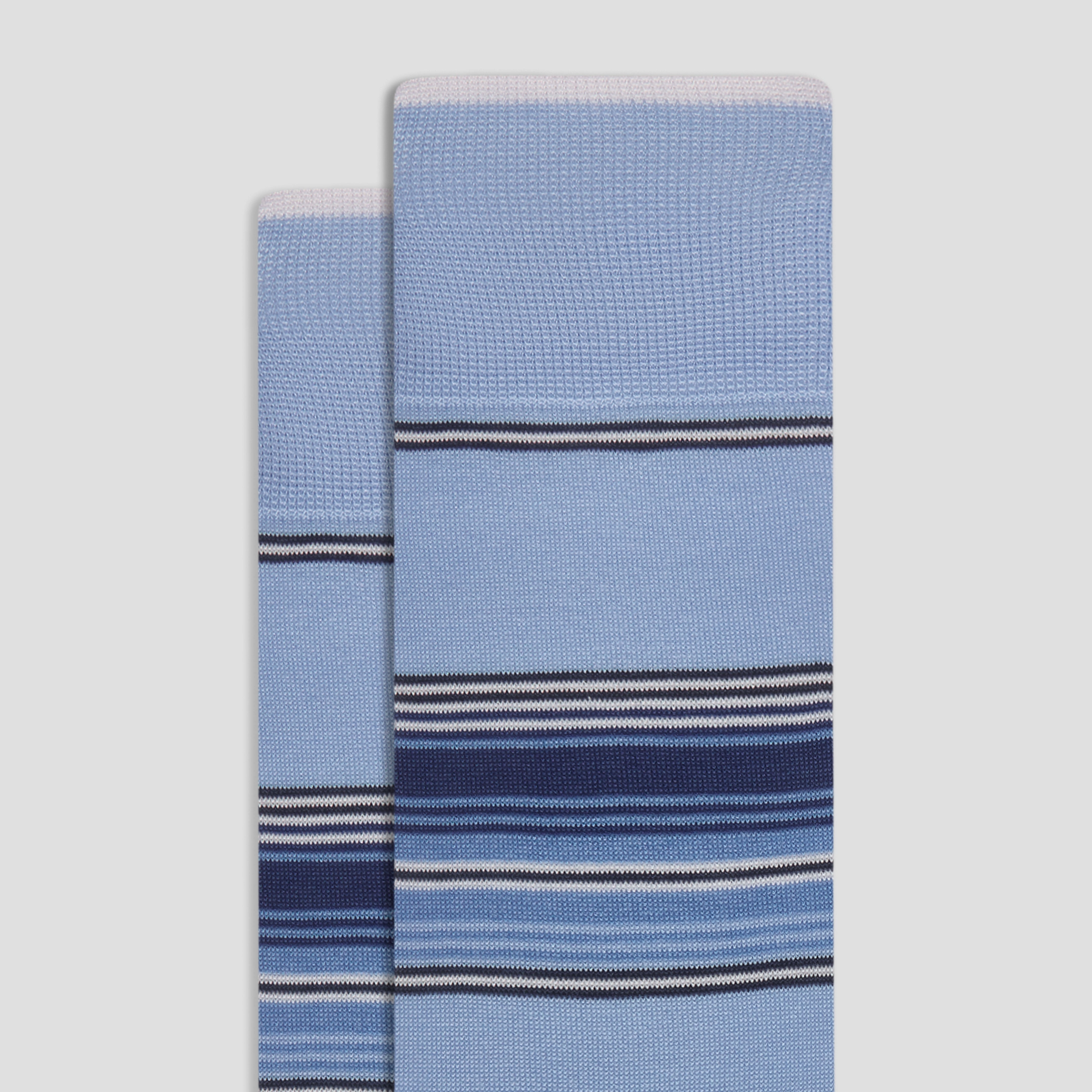 Striped Mid-Calf Socks