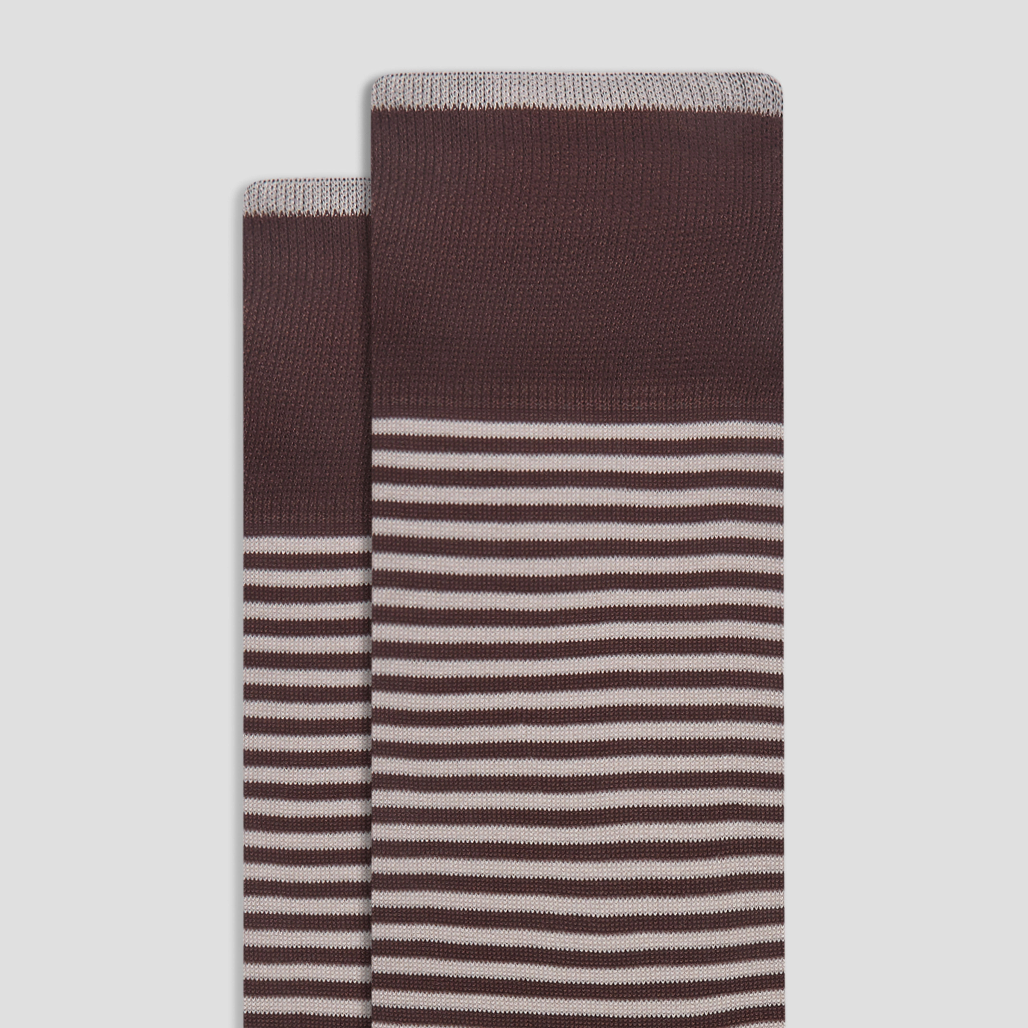 Striped Mid-Calf Socks