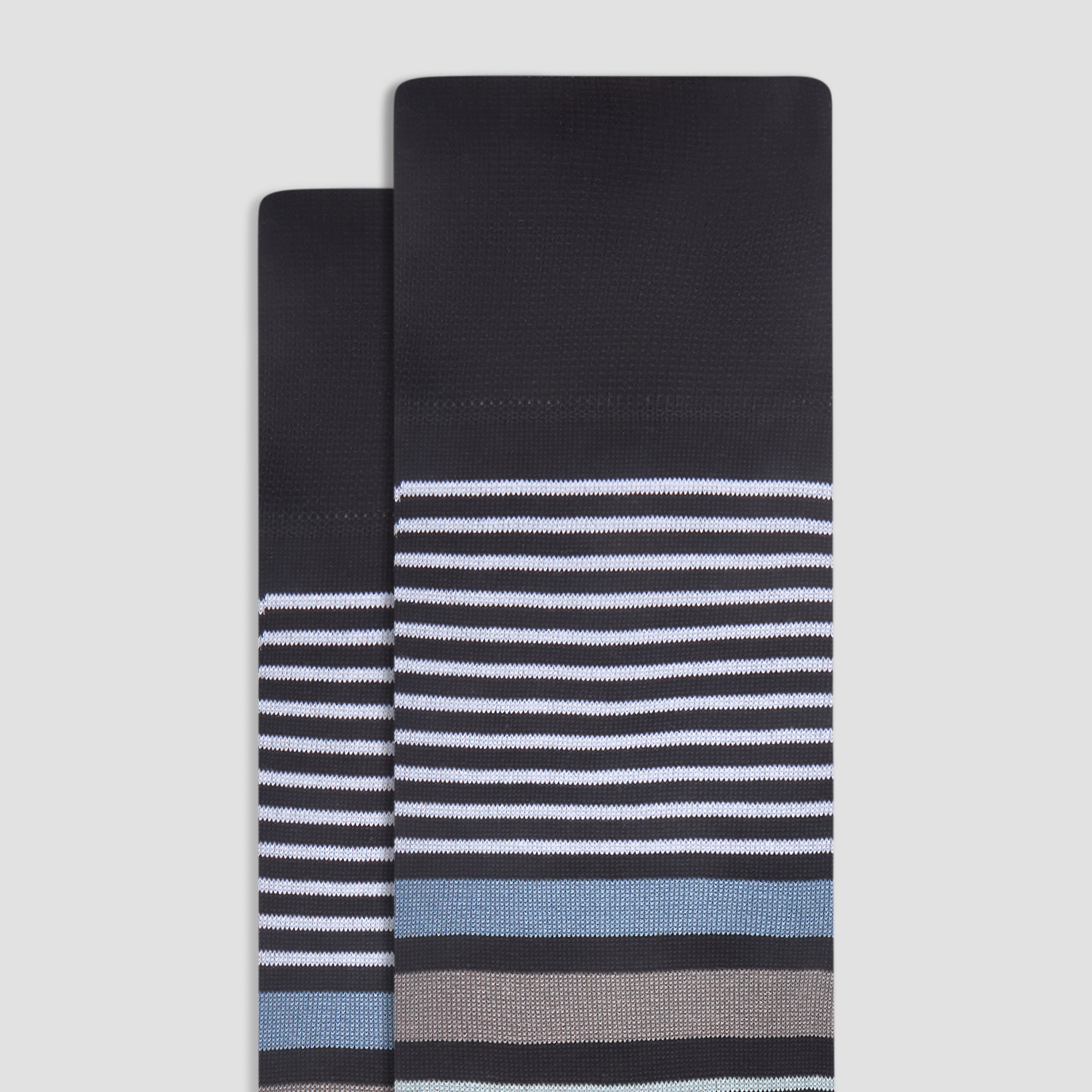 Striped Mid-Calf Socks
