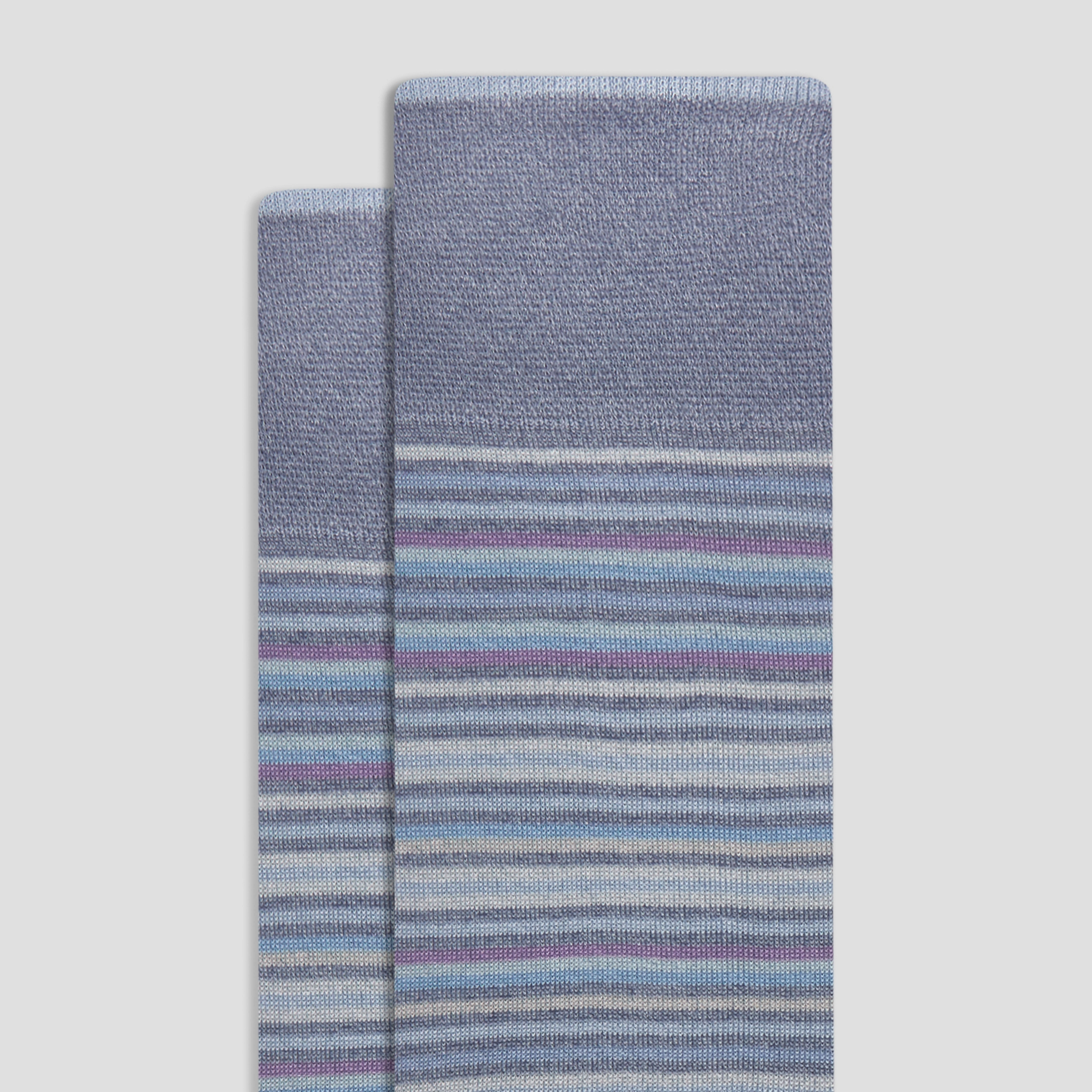 Striped Mid-Calf Socks