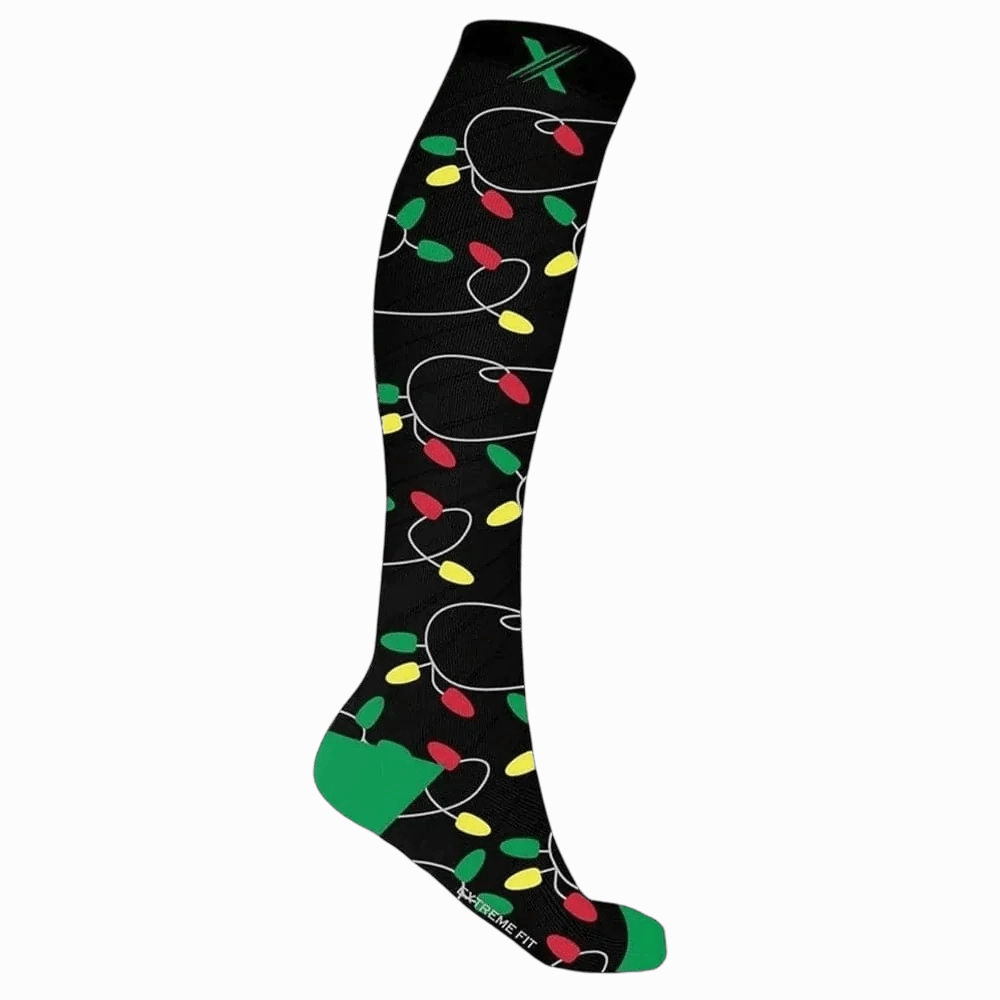 Tangled Lights Compression Socks