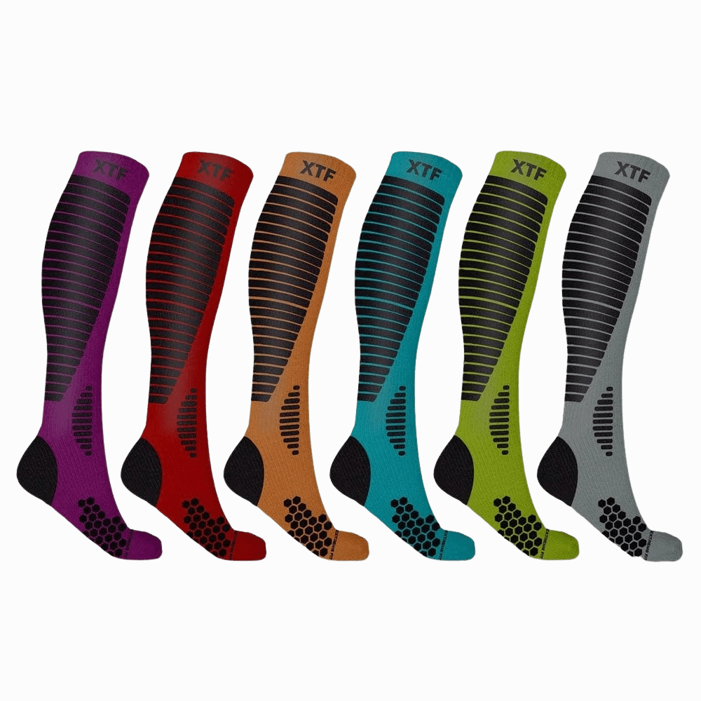 Targeted Pain Relief Copper Compression Socks (6-Pairs)