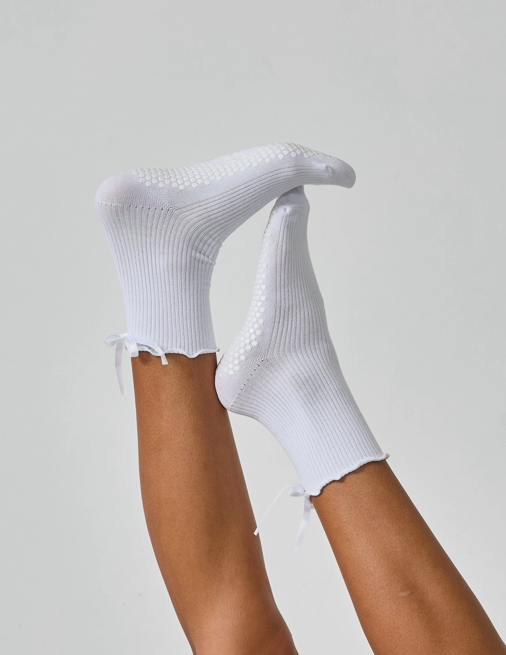 The Juliet Sock White
