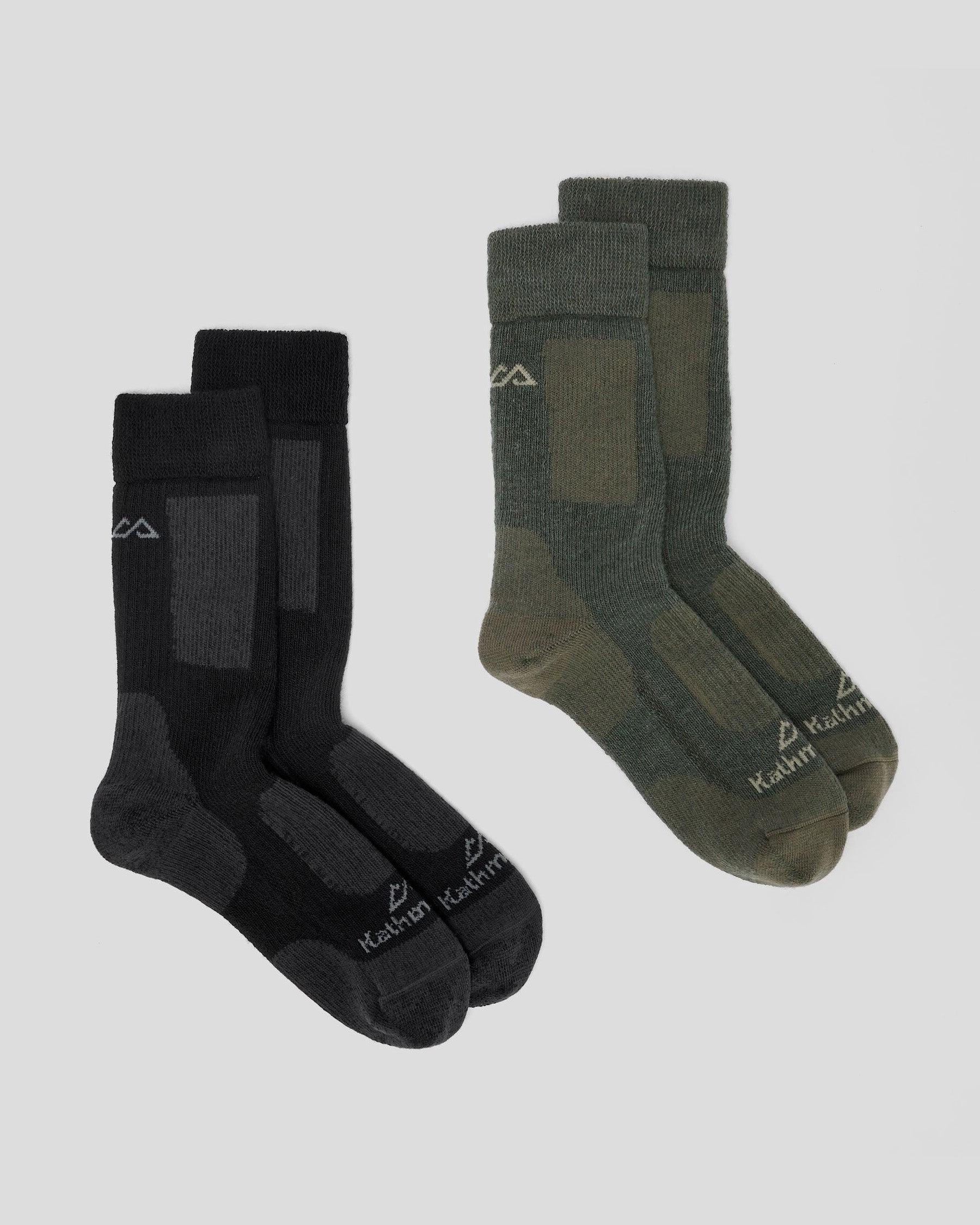Thermo Socks - Two Pack - Black/Beech