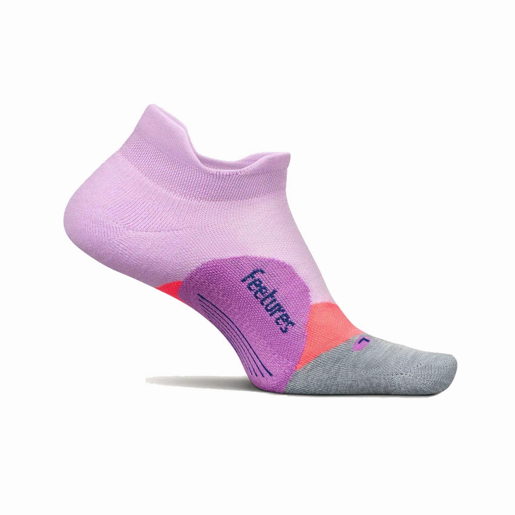 Unisex Feetures Light Cushion No Show Tab Socks