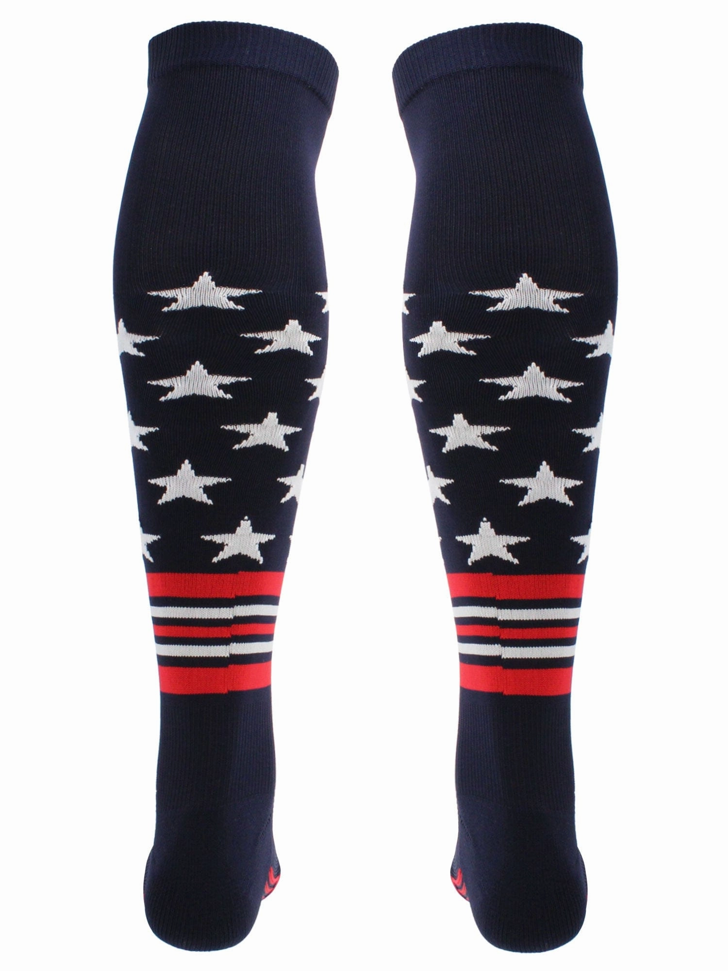 USA Freedom Baseball Socks Long Over the Knee