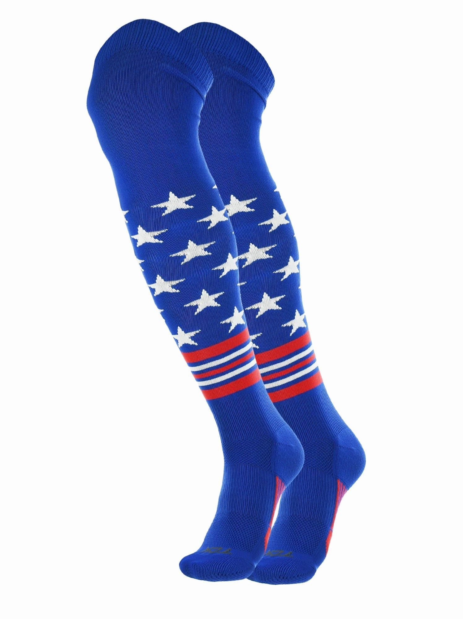 USA Freedom Baseball Socks Long Over the Knee