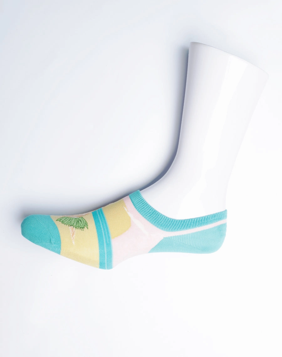 Women's Beach Dog No Show Socks