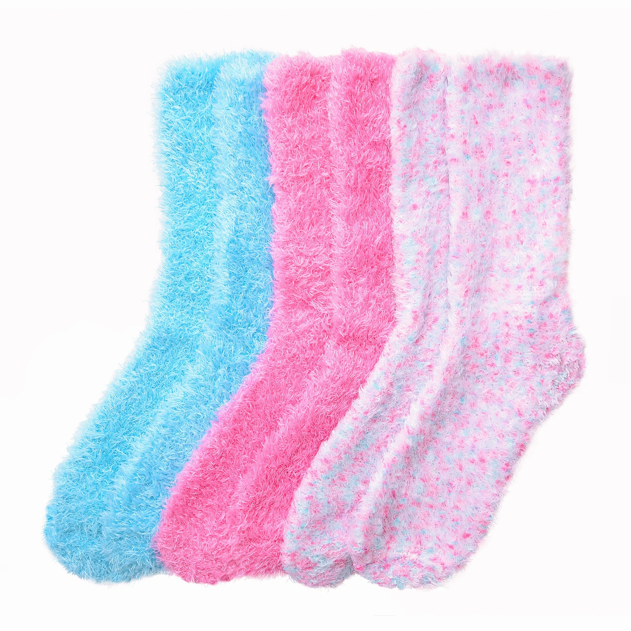 WOMEN'S COZY CREW SOCKS (9912)