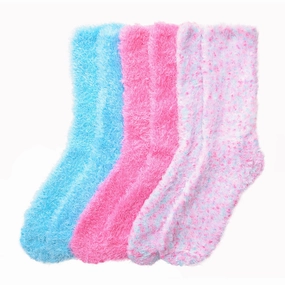 WOMEN'S COZY CREW SOCKS (9912)