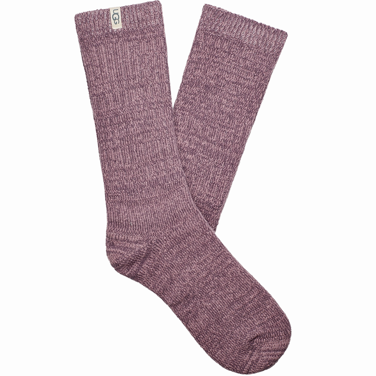 Women's Rib Knit Slouchy Crew Sock